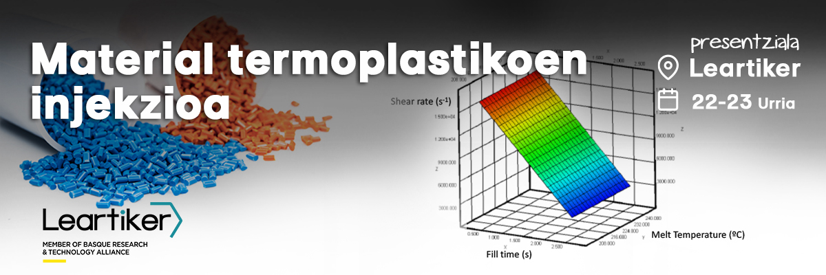 Material termoplastikoen injekziorako ikastaro espezializatua